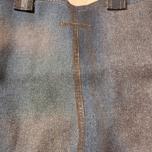 Jean Paul Gaultier Denim and Cream Cosmetic Tote Bag - Picture 5 of 6